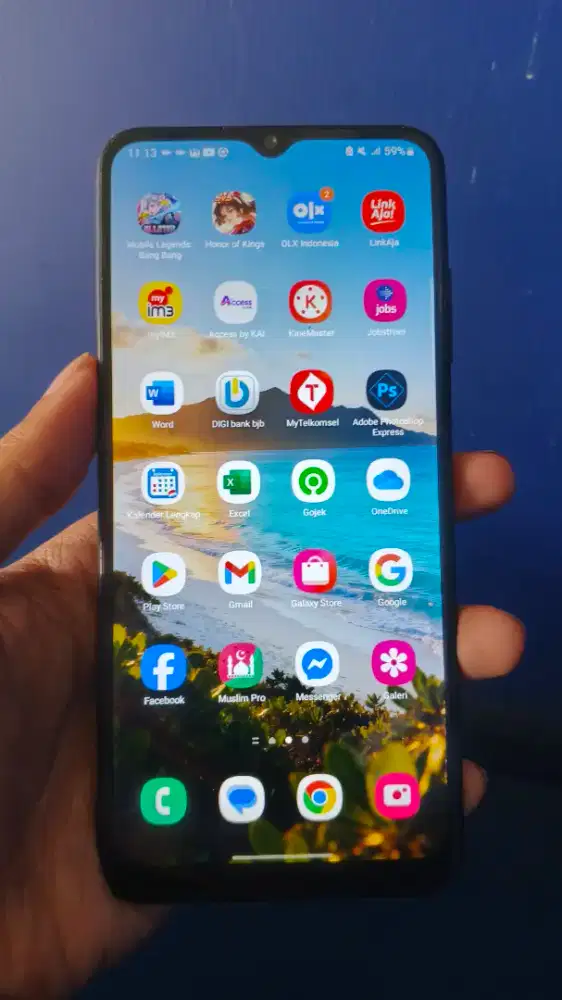 Samsung galaxy A03S 4/64 FULLSET siap pakai