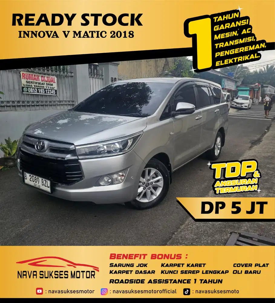 TDP 5 JUTA - INNOVA V 2018