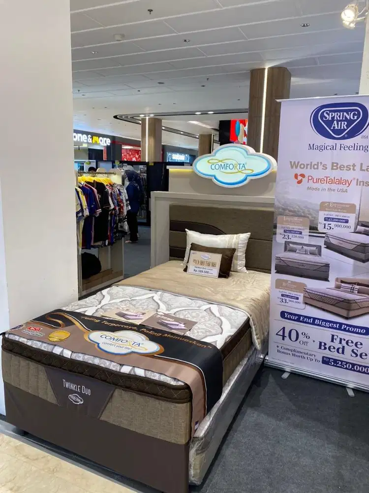 Cicilan Springbad Comforta Twinkle Duo Menggunakan HomeCredit 0%