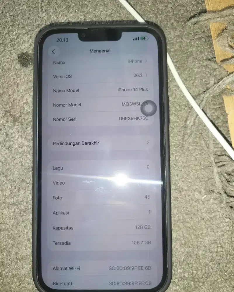 Iphon 14 plus masih mantap