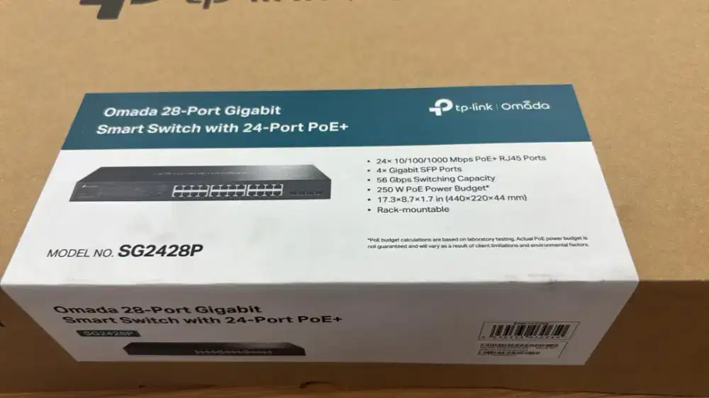 Tplink SG2428P with POE