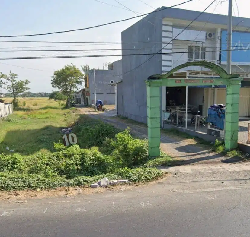 Dijual cepat tanah saimbang dekat jalan raya utama