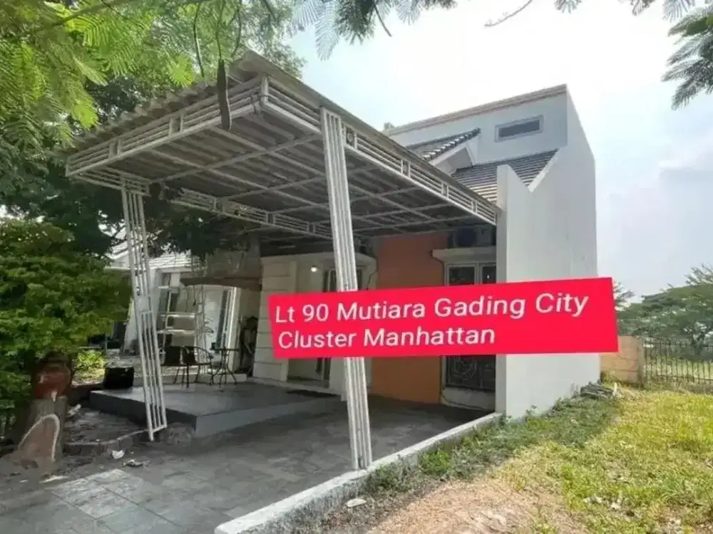 RUMAH CANTIK DI MUTIARA GADING CITY - HARAPAN INDAH