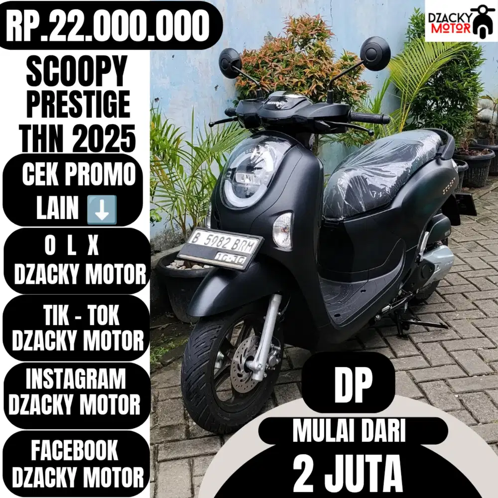 SCOOPY PRESTIGE 2025 SECOND LIKE NEW