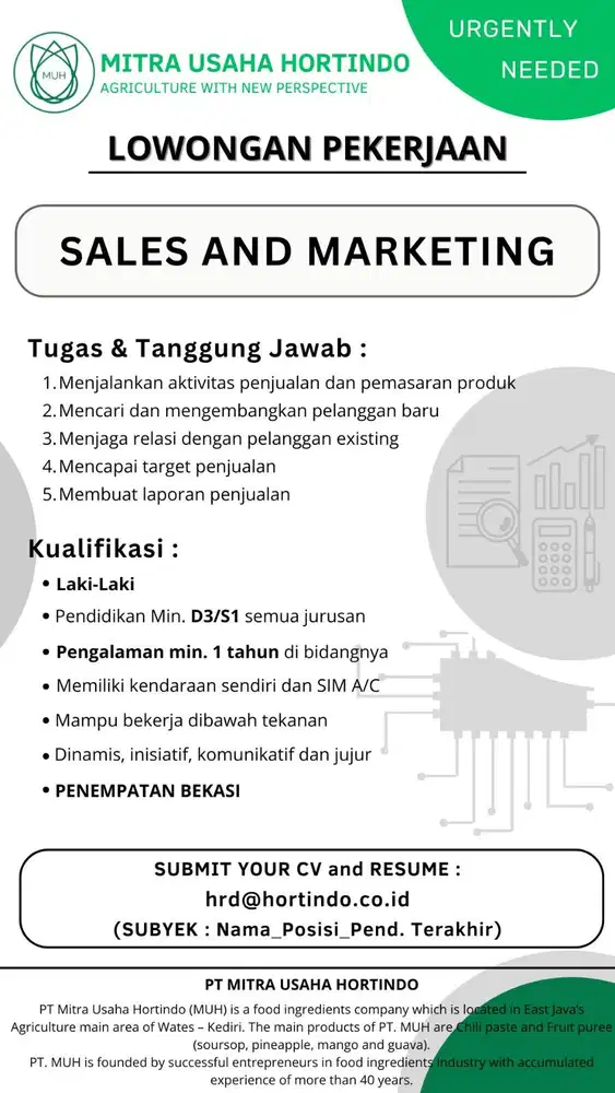 Sales and Marketing