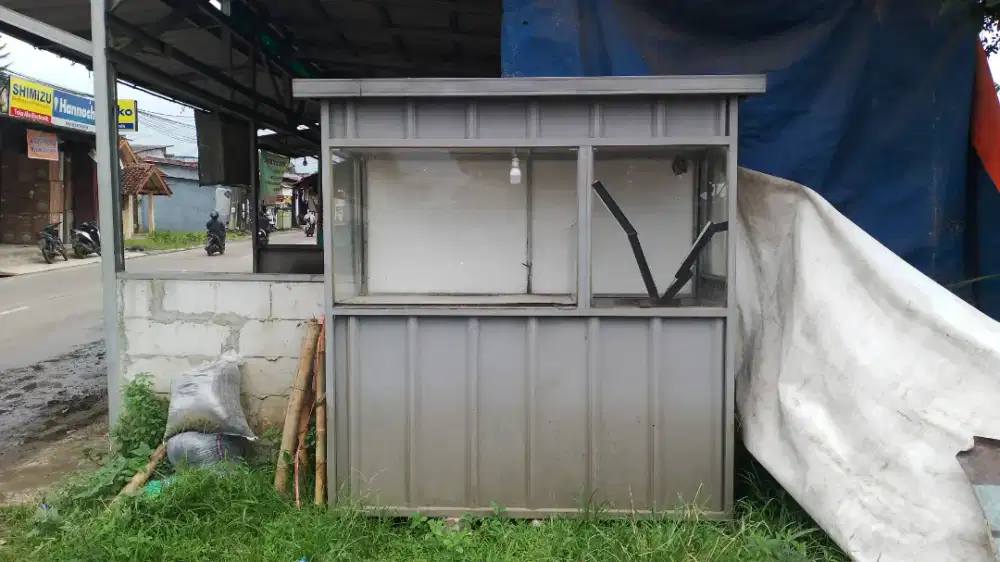 Gerobak jualan makanan/gorengan