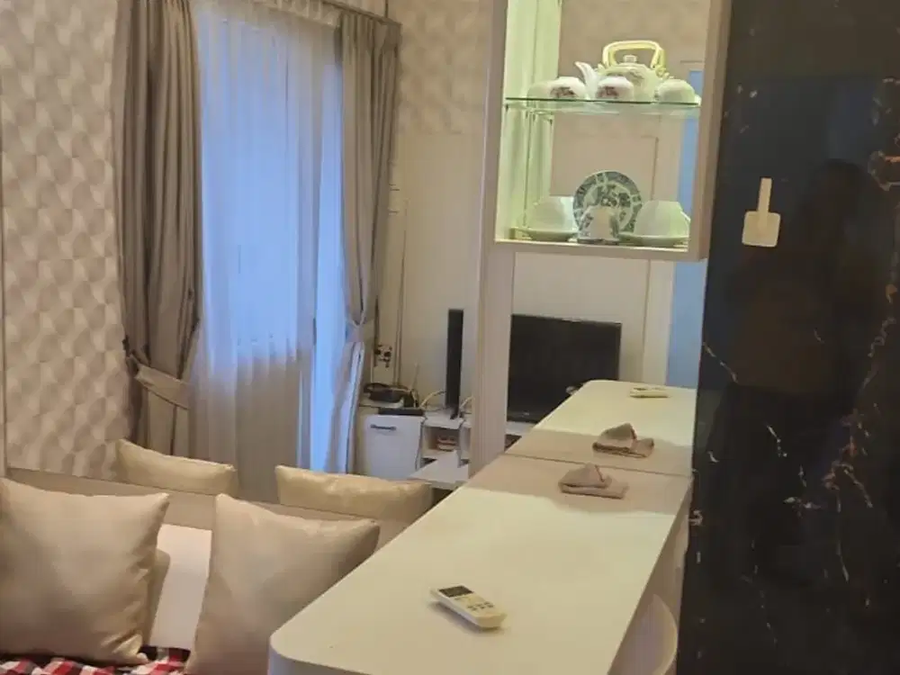 UNIT NYAMAN 2 KAMAR FULL FURNISH DI ATAS MALL TOWER PENELOPE GREEN PRAMUKA