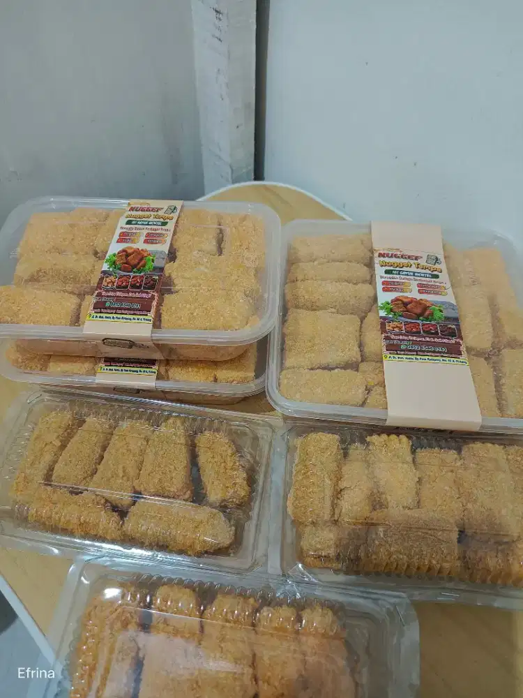 Nugget tempe isi sayur wortel