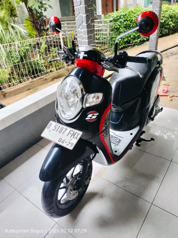 Scoopy 2019 pajak on mulus