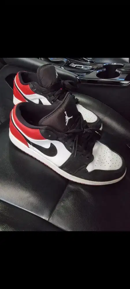 Sepatu nike low bred toe 2.0 original harga net