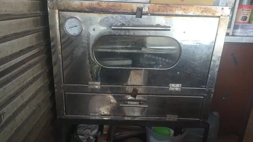 Oven kompor api atas bawah