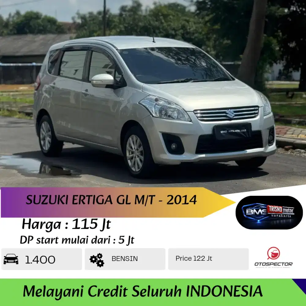 ( DP 5 jt) ERTIGA GL 2014 MT