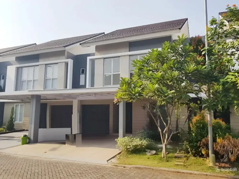 Rumah 2lt 10x22 220m Type 4KT Cluster Palm Spring JGC Jakarta Garden City Cakung