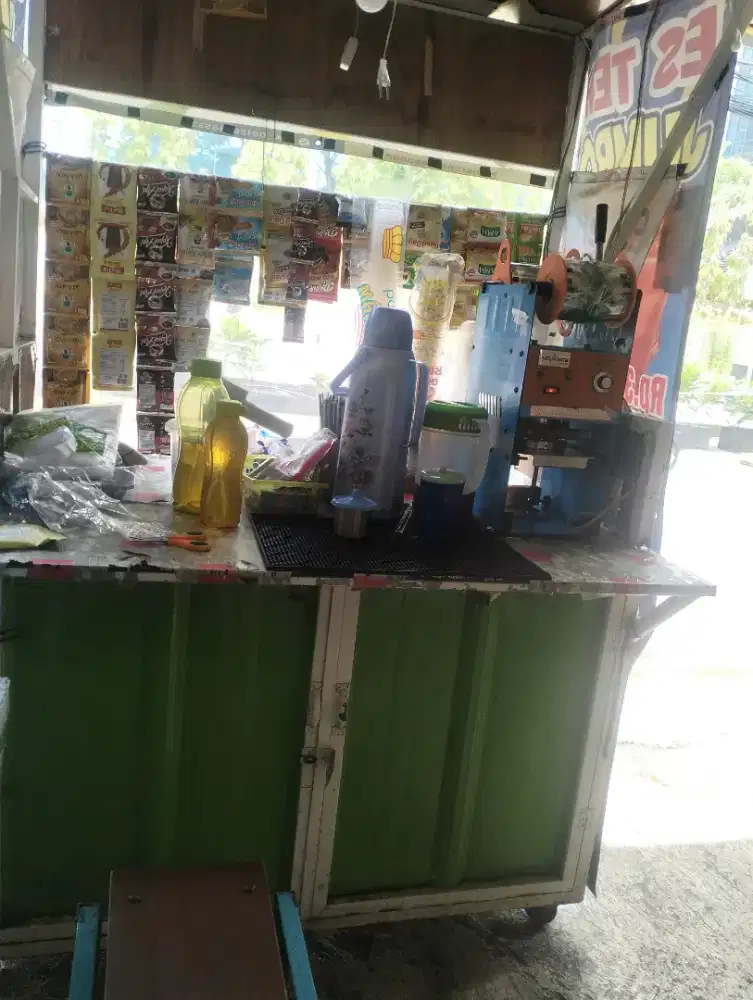 Jual gerobak buat minuman dan mknan