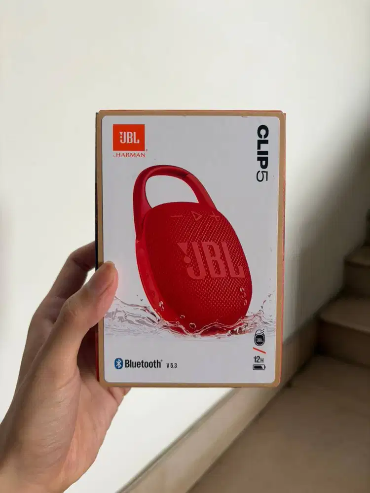 JBL Clip 5 New Resmi Speaker Earphone Headphone Headset Earbuds