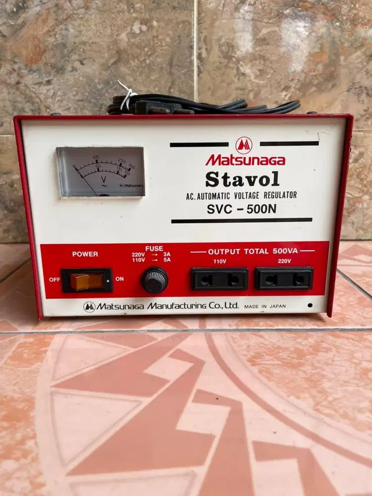Menjual stabilizer merek Stavol