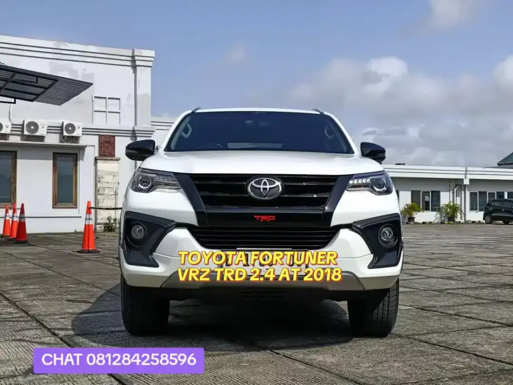 (KM82RB) TOYOTA FORTUNER VRZ TRD 2.4 AT 2018/PJK 9'2026