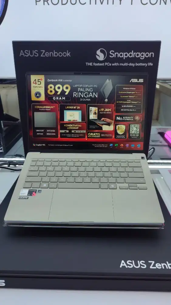 Cicilan laptop asus zenbook a14 hanya pakai ktp