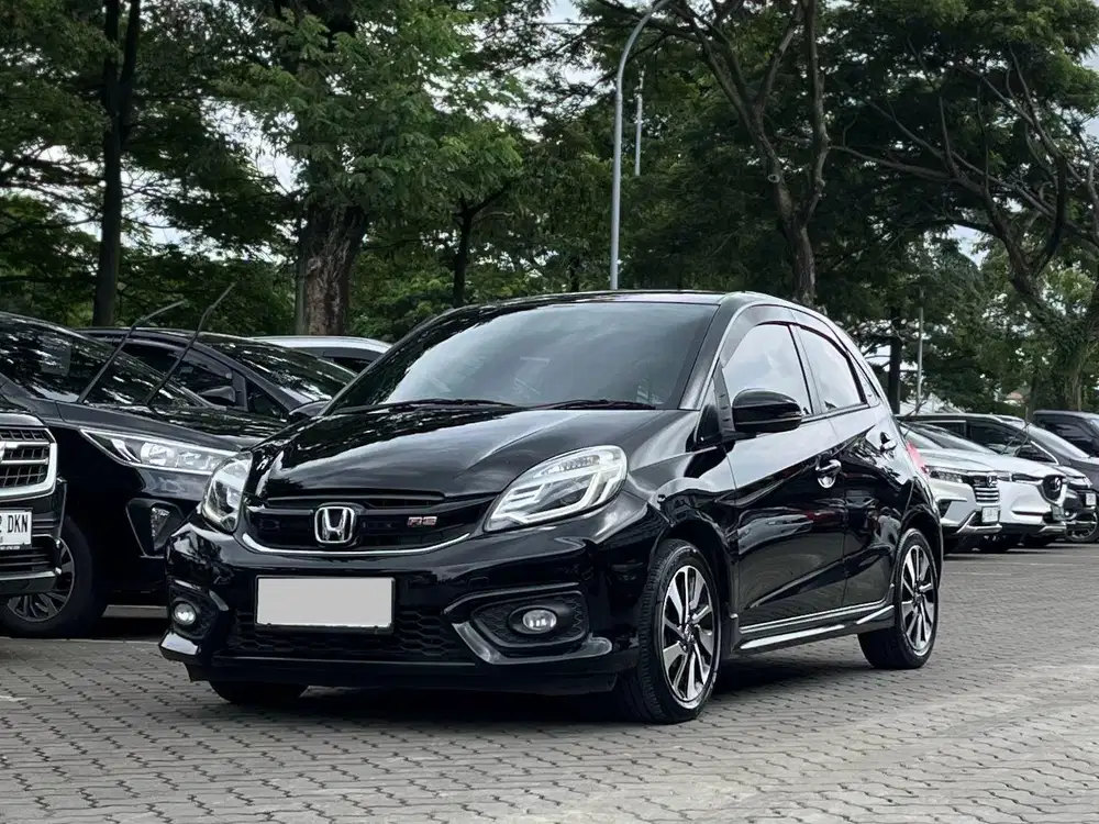 HONDA BRIO RS AT 2018 HITAM OLD MODEL KM 57