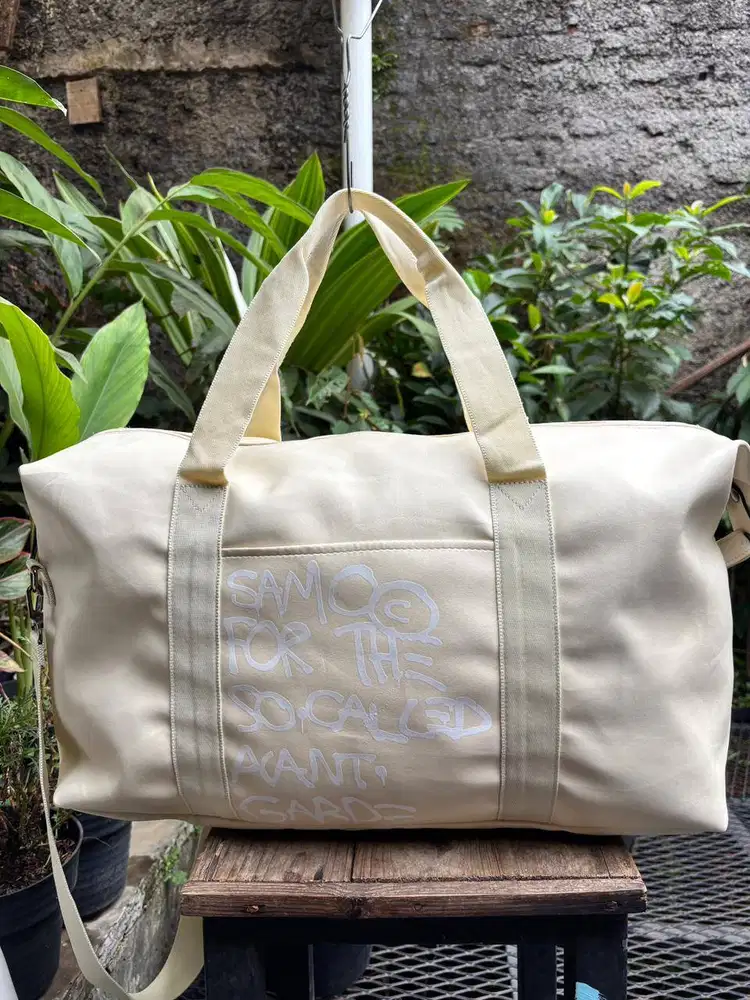 Tas Minggat Jean Michael Basquiat | Duffle Bag JMB Samoc | Travel Bag