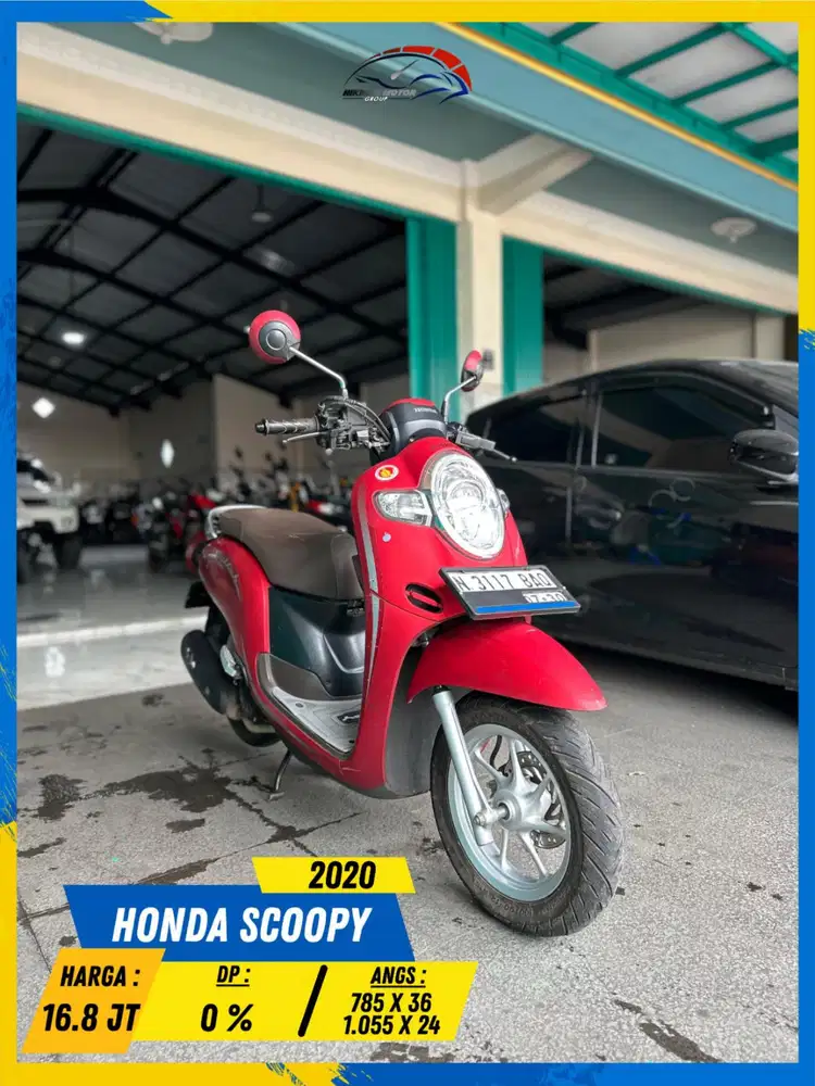 HONDA SCOOPY 2020 NEGO MASZEHH HIKMAH MOTOR KEPUH MALANG