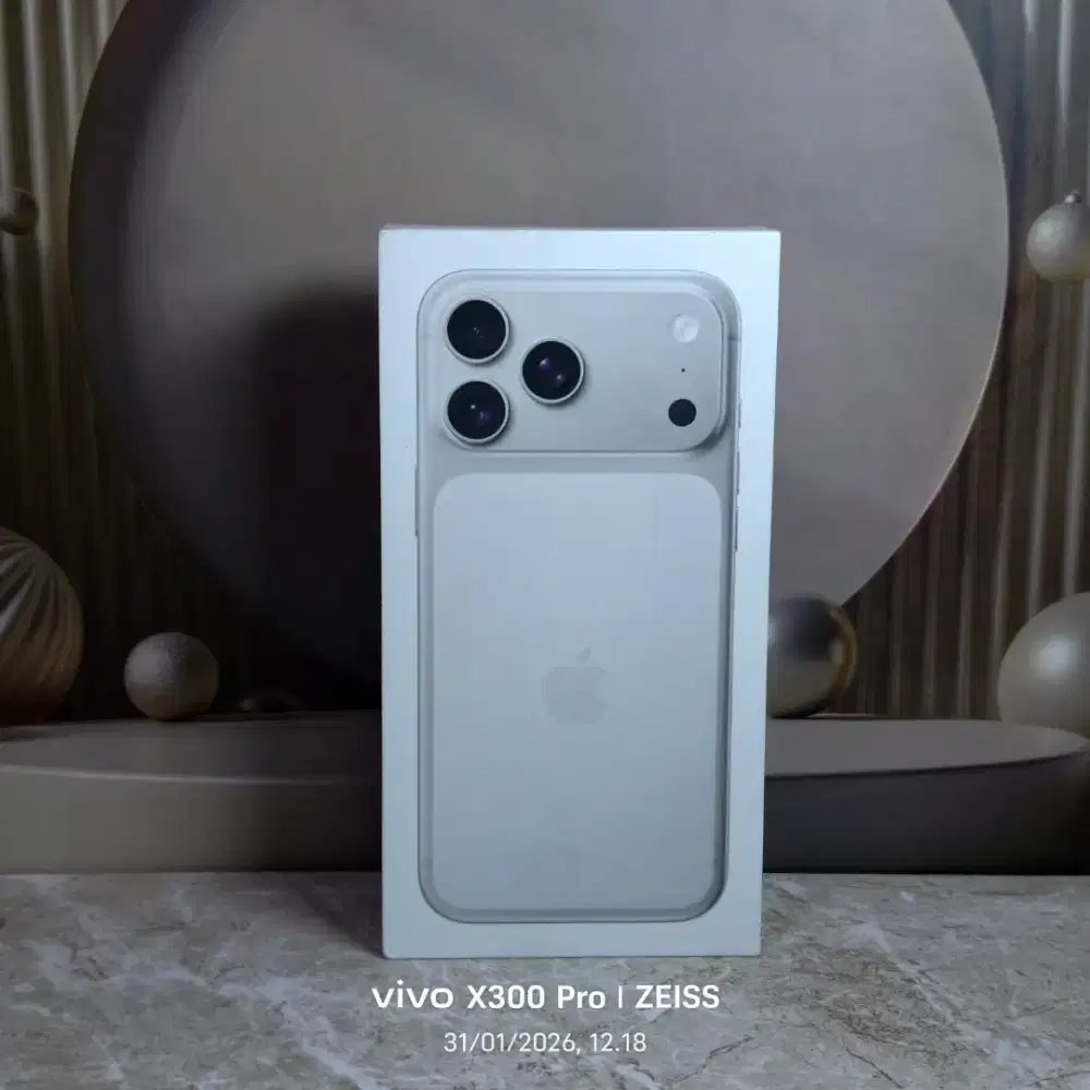 Iphone 17 pro max 256gb ibox silver baru