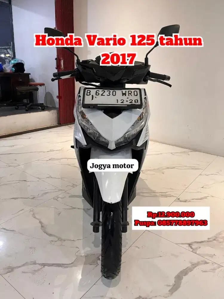 (P) honda vario 125 tahun 2017