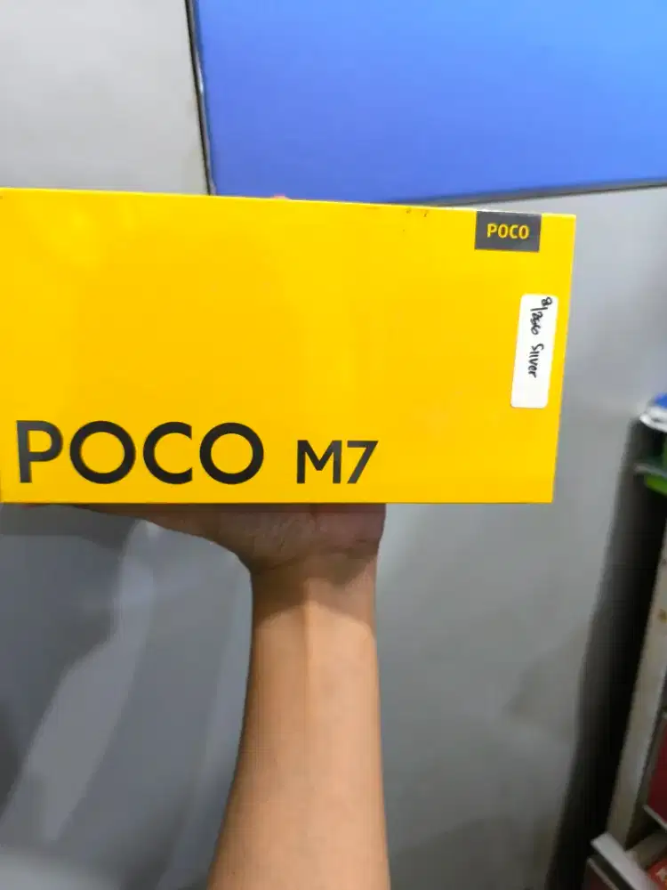 Ready stock hp poco m7 8+256 segel new