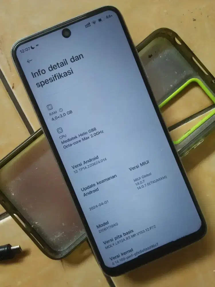REDMI 10 2022 RAM 4+3/64