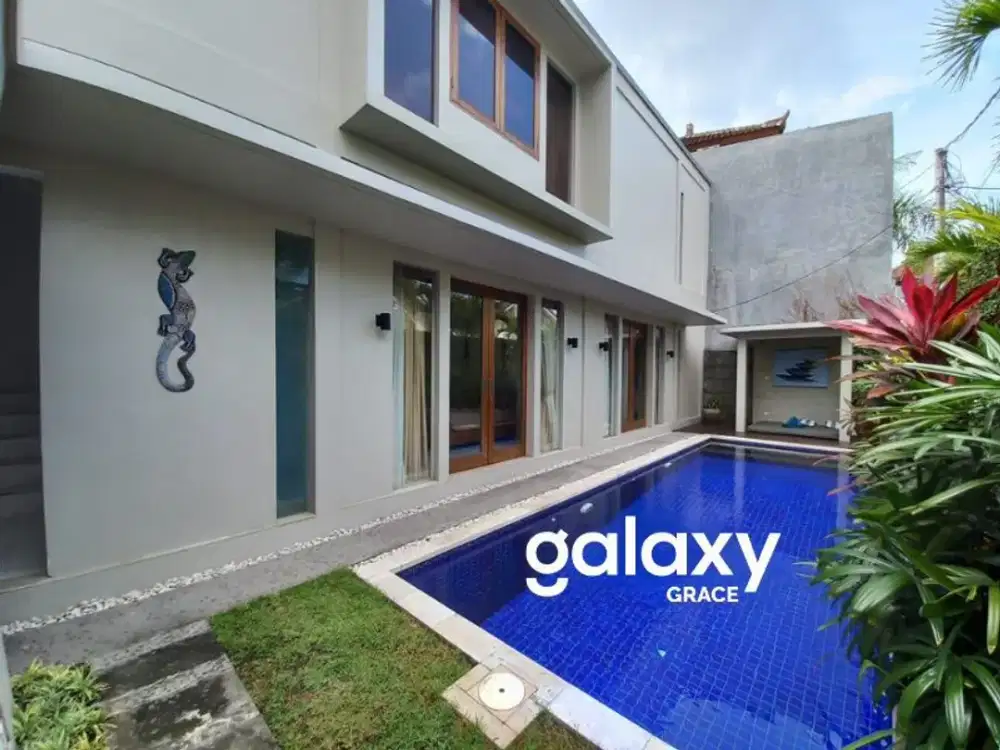 DISEWAKAN VILLA BAGUS 2 LANTAI DI CANGGU 3 KAMAR