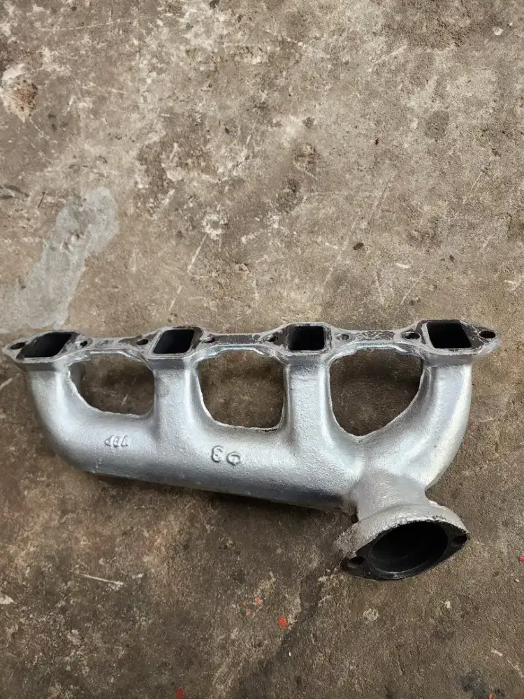 Exhaust manifold 4d32 4d34 4d31 manipol knalpot ps120 ps100 manipol