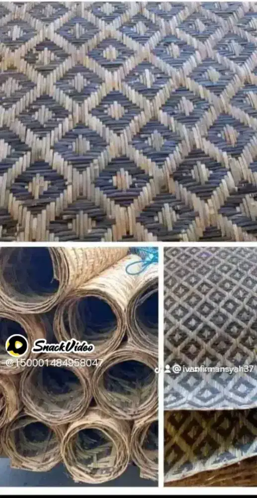 Bedeg bambu kulit dll