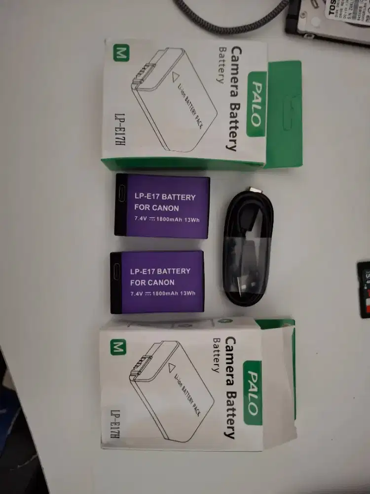 baterai sepaket for canon LP-E17