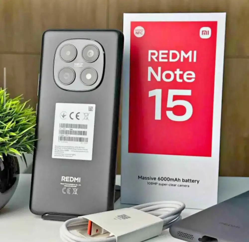REDMI NOTE 15 NEW, CICILAN TANPA DP/ TUKAR TAMBAH & CASH.