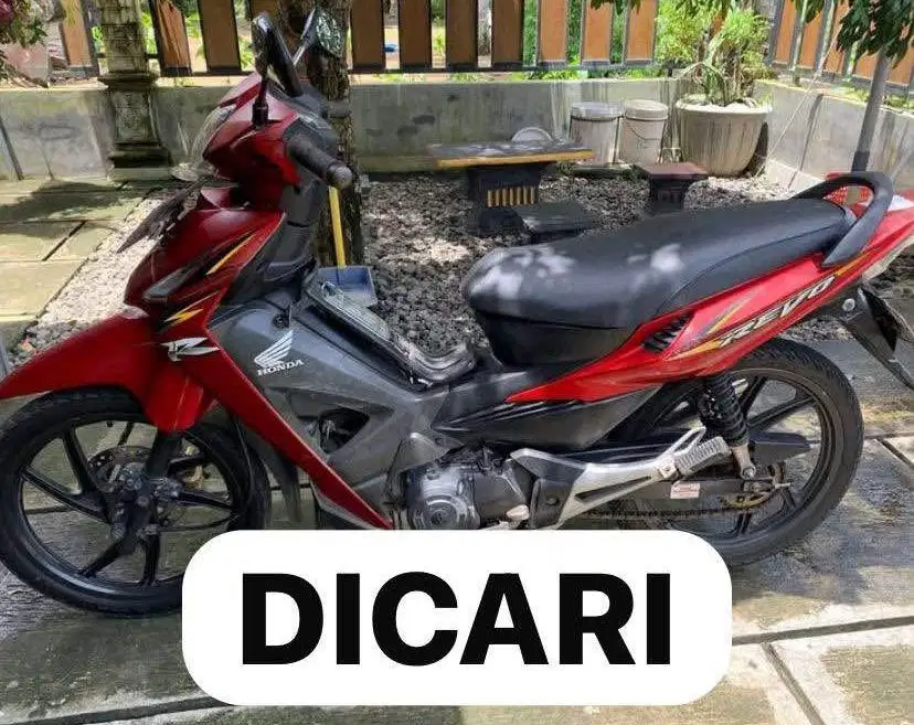 Di Cari Honda Revo Kapinis, Revo Ramping 2007 Ke Atas Revo 2008