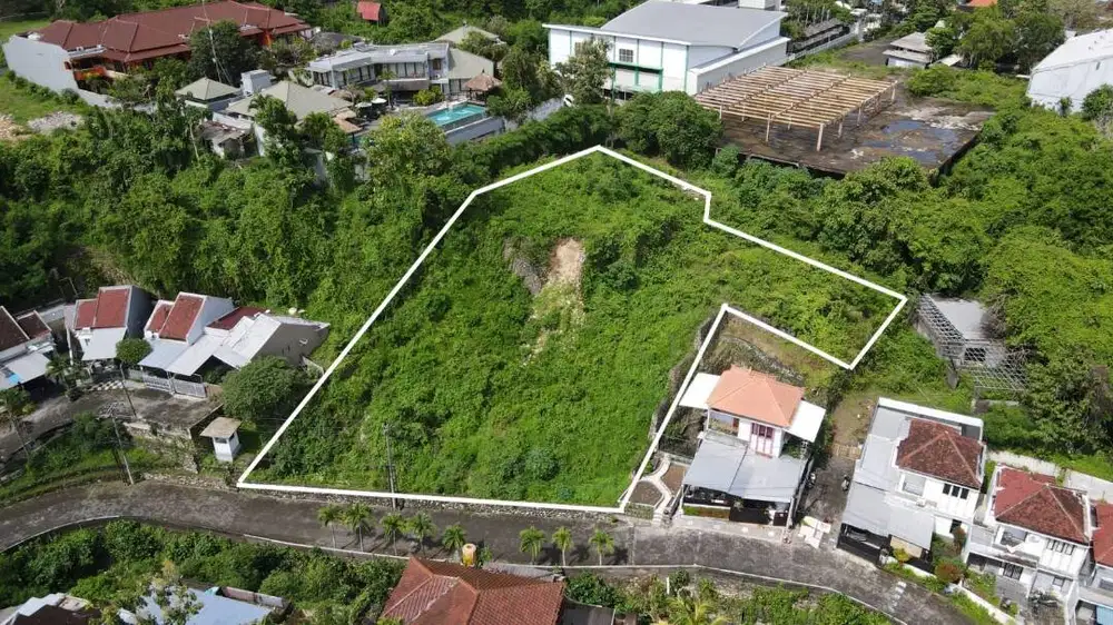 Tanah Jimbaran View Laut cocok untuk Villa atau Real Estate