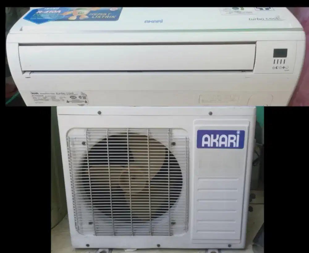 Jual ac akari r 410..1 pk lowwat 700 wat kondisi 95% ori semua