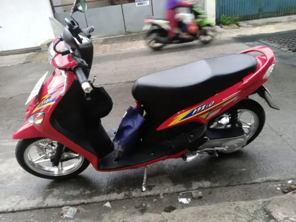 Bismillah motor Mio 2008 sudah rapih tinggal jalan dan nongkrong