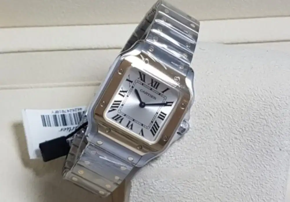 Cartier 
Santos Small Twotone 18K Gold 