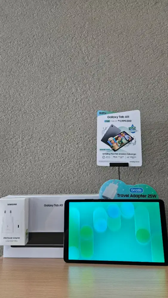 Samsung TAB A11 2026 (COD Free Ongkir & Kredit mulai 198rbuan/Bulan)