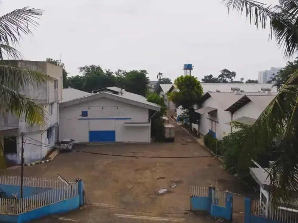 Gudang Cikokol Tangerang : LT 2.2 Ha, LB 1.2 Ha, Bagus Murah di tengah Kota