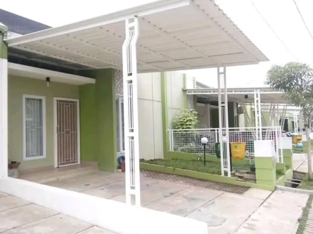 pasang kanopi rumh teras depan dan belakng