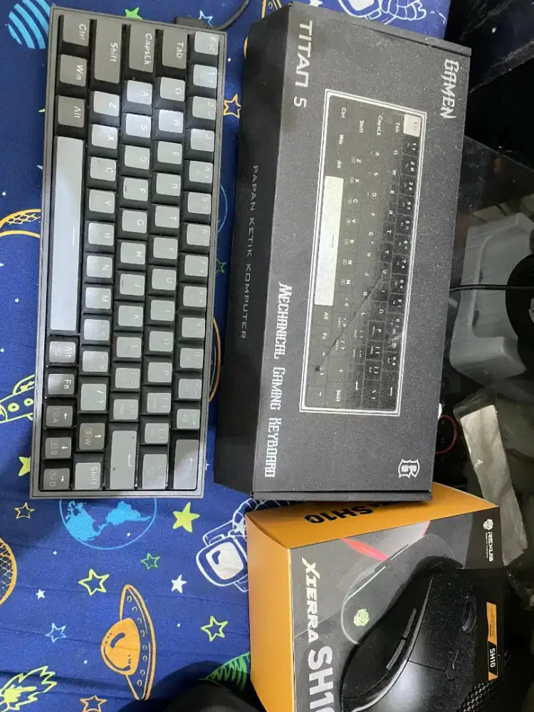 Keyboard mechanical gaming Gamen Titan 5