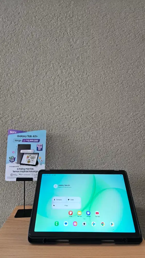 Samsung TAB A11+ 5G 2026 (Free Ongkir & Kredit mulai 300rbuan/Bulan)