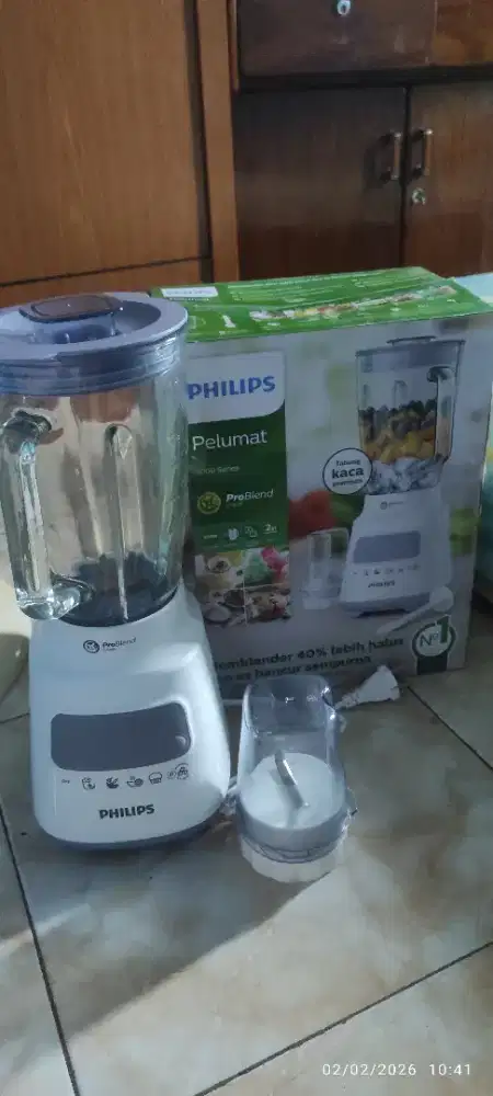Blender philips kaca proBlend Crush