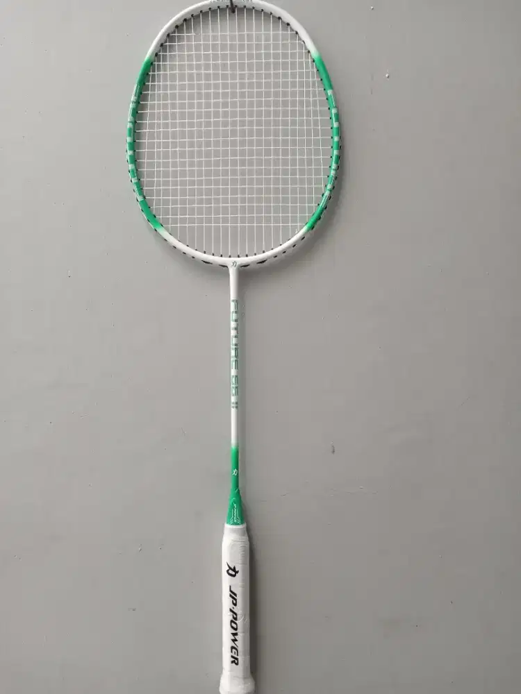 Raket badminthon JP power baru gress bonus senar