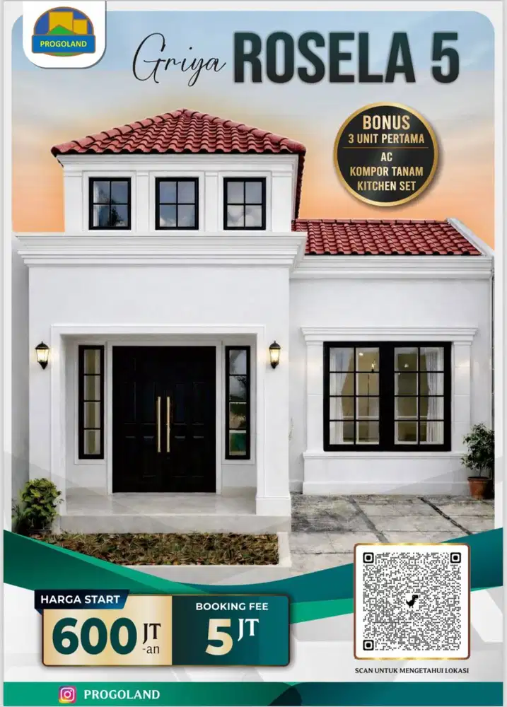 Dipasarkan hunian Mewah Bagus Murah Di Griya Rosela Parakan Tangsel