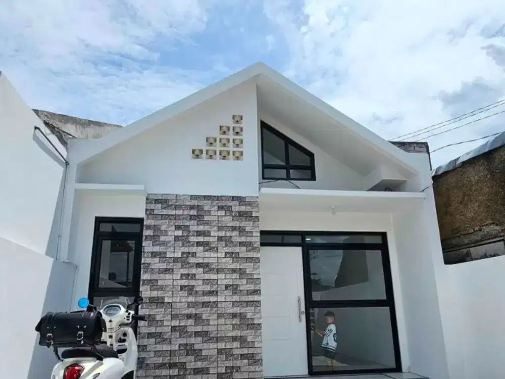 Rumah 1 Lantai Gaya Scandinavian Antapani Tengah Dekat Gasibu Mini Antapani