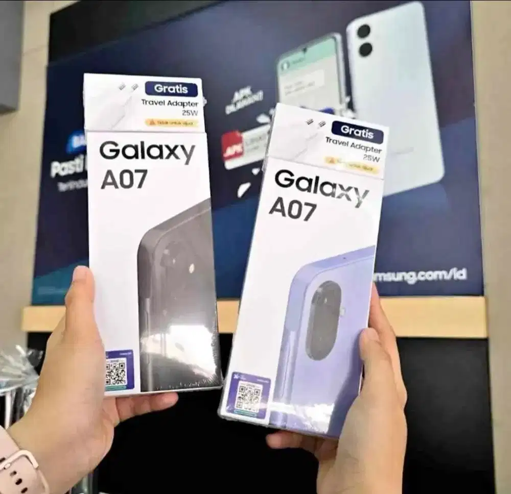 PROMO HANDPHONE !!! SAMSUNG A07 4/64 | 4/128 | 6/128 | 8/256