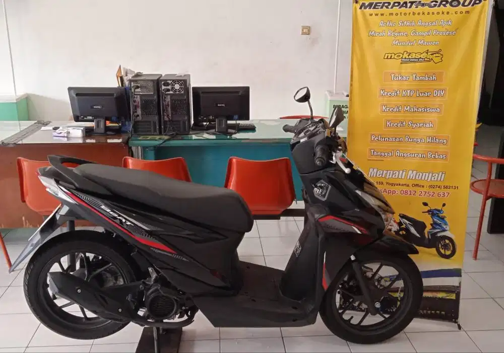 HONDA BEAT TH 2025 KM 3000 KREDIT MOTOR MURAH MERPATI MONJALI